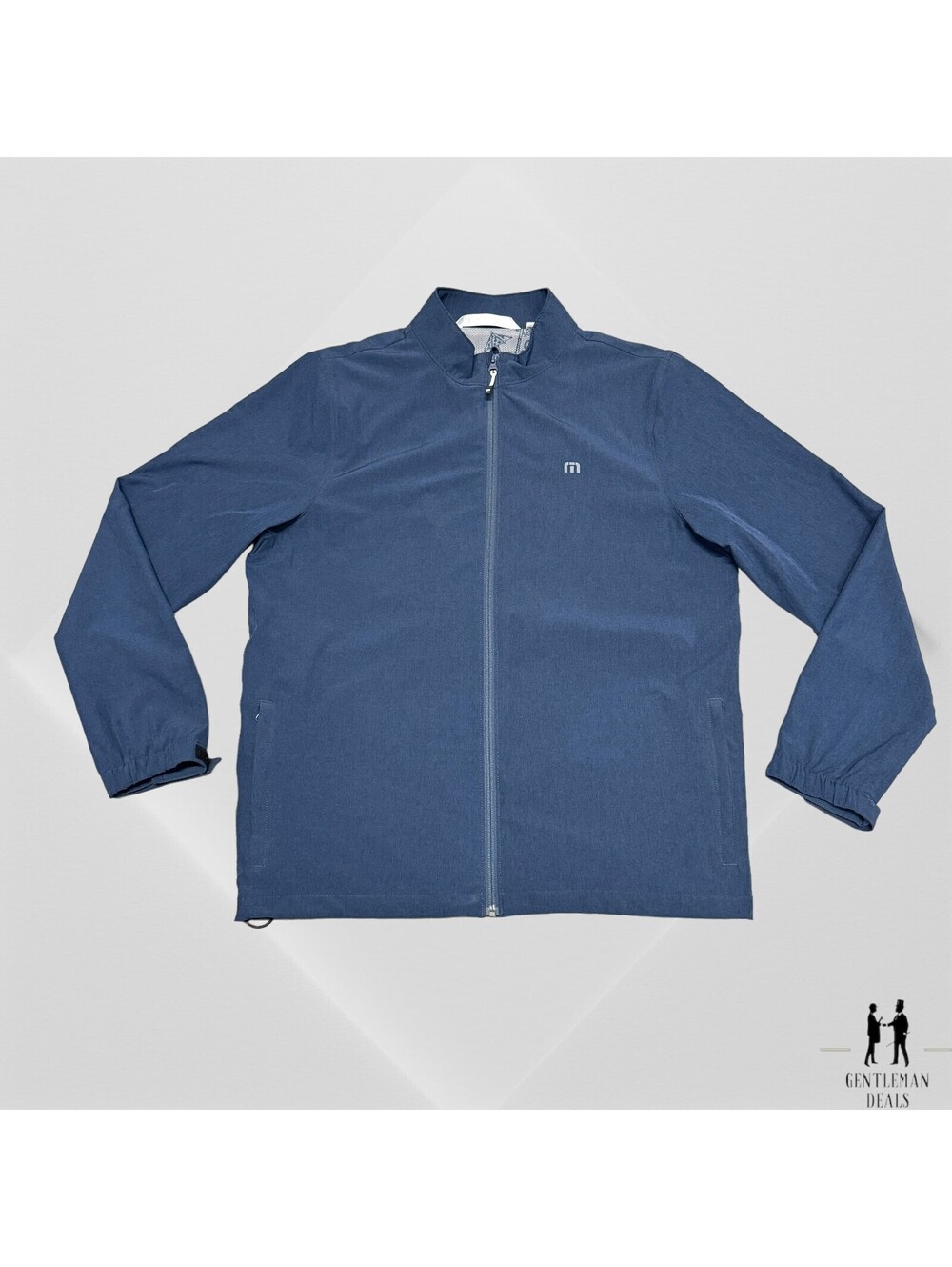 Travis Matthew Performance Golf Windbreaker Jacket Men's Navy Sz L